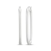 Thumbnail Image 1 of Oval Hoop Earrings Sterling Silver 47mm