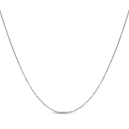 Round Box Chain Necklace 2mm Solid Stainless Steel 24"