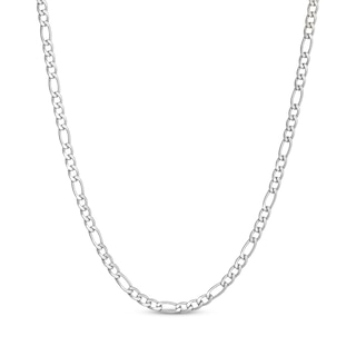 Figaro Chain Necklace 4mm Solid Stainless Steel 30"