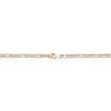 Thumbnail Image 3 of Figaro Chain Necklace 4mm Yellow Ion-Plated Solid Stainless Steel 18&quot;