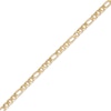 Thumbnail Image 2 of Figaro Chain Necklace 4mm Yellow Ion-Plated Solid Stainless Steel 20&quot;