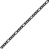 Thumbnail Image 2 of Figaro Chain Necklace 4mm Black Ion-Plated Solid Stainless Steel 30&quot;