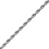 Thumbnail Image 2 of Rope Chain Necklace 4mm Solid Stainless Steel 22&quot;