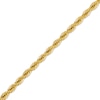 Thumbnail Image 2 of Rope Chain Necklace 4mm Yellow Ion-Plated Solid Stainless Steel 30&quot;