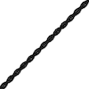 Thumbnail Image 2 of Rope Chain Necklace 4mm Black Ion-Plated Solid Stainless Steel 20&quot;