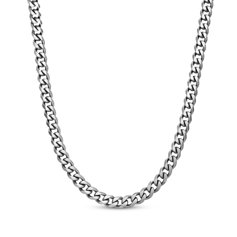 Main Image 1 of Curb Chain Necklace 8mm Solid Stainless Steel 20&quot;