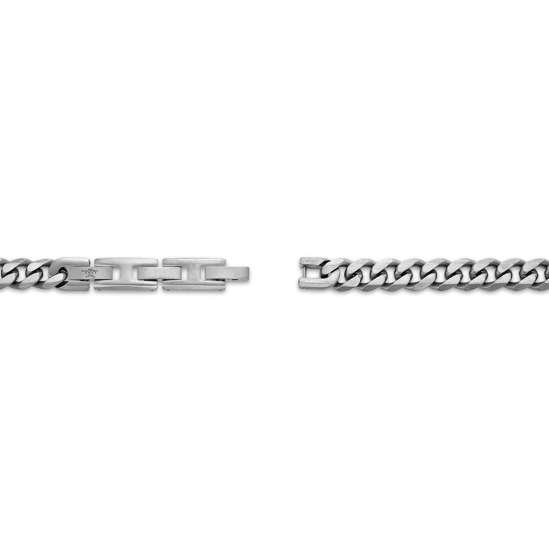 Main Image 3 of Curb Chain Necklace 8mm Solid Stainless Steel 20&quot;