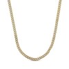 Thumbnail Image 1 of Curb Chain Necklace 8mm Solid Stainless Steel & Yellow Ion Plating 24&quot;
