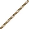 Thumbnail Image 2 of Curb Chain Necklace 8mm Solid Stainless Steel & Yellow Ion Plating 24&quot;