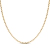 Thumbnail Image 1 of Round Box Chain Necklace 3.5mm Yellow Ion-Plated Solid Stainless Steel 18&quot;