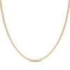 Thumbnail Image 1 of Round Box Chain Necklace 3.5mm Yellow Ion-Plated Solid Stainless Steel 20&quot;