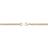 Thumbnail Image 3 of Round Box Chain Necklace 3.5mm Yellow Ion-Plated Solid Stainless Steel 24&quot;