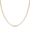 Thumbnail Image 1 of Round Box Chain Necklace 3.5mm Yellow Ion-Plated Solid Stainless Steel 30&quot;