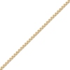 Thumbnail Image 2 of Round Box Chain Necklace 3.5mm Yellow Ion-Plated Solid Stainless Steel 30&quot;