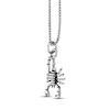 Thumbnail Image 2 of Men's Scorpion Necklace Stainless Steel 24&quot;
