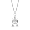 Thumbnail Image 3 of Men's Scorpion Necklace Stainless Steel 24&quot;