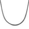 Thumbnail Image 1 of Antique Finish Snake Chain Necklace 3.5mm Solid Stainless Steel 24&quot;