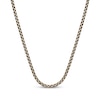 Thumbnail Image 1 of Box Chain Necklace 4mm Yellow Ion-Plated Solid Stainless Steel 22&quot;
