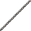 Thumbnail Image 2 of Link Chain Necklace 6mm Solid Stainless Steel with Black & Yellow Ion Plating 22&quot;