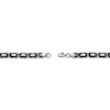 Thumbnail Image 3 of Link Chain Necklace 6mm Solid Stainless Steel with Black & Yellow Ion Plating 22&quot;