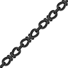 Thumbnail Image 3 of Men's Omega Link Bracelet Black Ion-Plated Solid Stainless Steel 8.5&quot;
