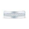 Thumbnail Image 3 of Now + Forever Men's Round-Cut Diamond Wedding Band 1 ct tw 10K White Gold