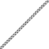 Thumbnail Image 2 of Matte Box Chain Necklace 5mm Solid Stainless Steel 20&quot;