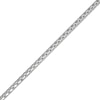 Thumbnail Image 3 of Adjustable Mirror Popcorn Chain Necklace 1.4mm Semi-Solid Sterling Silver 24&quot;