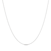 Thumbnail Image 1 of Adjustable Diamond-Cut Bead Chain Necklace 1.2mm Solid Sterling Silver 24&quot;