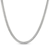 Thumbnail Image 1 of Cuban Curb Chain Necklace 3.5mm Solid Sterling Silver 18&quot;