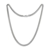 Thumbnail Image 2 of Cuban Curb Chain Necklace 3.5mm Solid Sterling Silver 18&quot;