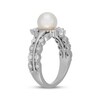Thumbnail Image 2 of Neil Lane Cultured Akoya Pearl & Diamond Engagement Ring 1/2 ct tw 14K White Gold
