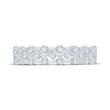 Thumbnail Image 3 of Now + Forever Diamond Three-Row Staggered Anniversary Ring 5/8 ct tw 14K White Gold