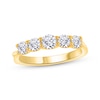 Thumbnail Image 1 of Now + Forever Diamond Graduated Anniversary Ring 1 ct tw 14K Yellow Gold