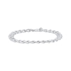 Thumbnail Image 1 of Charmed Memories Link Bracelet 6.6mm Hollow Sterling Silver 7.5&quot;
