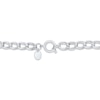 Thumbnail Image 4 of Charmed Memories Link Bracelet 6.6mm Hollow Sterling Silver 7.5&quot;
