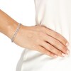 Thumbnail Image 5 of Charmed Memories Link Bracelet 6.6mm Hollow Sterling Silver 7.5&quot;