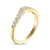Thumbnail Image 2 of THE LEO Ideal Cut Diamond Contour Anniversary Ring 1/2 ct tw 14K Yellow Gold