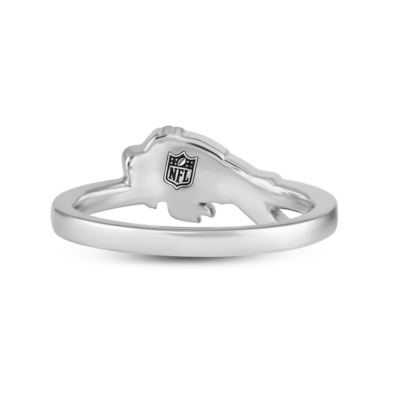 Main Image 3 of True Fans Buffalo Bills 1/15 ct tw Diamond Ring Sterling Silver