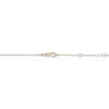 Thumbnail Image 3 of Italian Brilliance Diamond-Cut Panther Head Necklace 14K Two-Tone Gold 18"