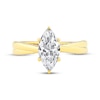 Thumbnail Image 4 of Now + Forever Lab-Grown Diamonds Marquise-Cut Solitaire Plus Engagement Ring 1-7/8 ct tw 14K Yellow Gold (F/VS2)