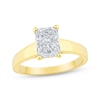Thumbnail Image 1 of Now + Forever Lab-Grown Diamonds Radiant-Cut Solitaire Engagement Ring 1-1/2 ct tw 14K Yellow Gold (F/VS2)