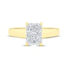 Thumbnail Image 4 of Now + Forever Lab-Grown Diamonds Radiant-Cut Solitaire Engagement Ring 1-1/2 ct tw 14K Yellow Gold (F/VS2)