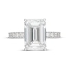 Thumbnail Image 3 of Neil Lane Artistry Emerald-Cut Lab-Grown Diamond Hidden Halo Engagement Ring 7 ct tw 14K White Gold