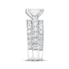 Thumbnail Image 2 of Now + Forever Lab-Grown Diamonds Princess-Cut Bridal Set 5 ct tw 14K White Gold
