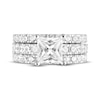 Thumbnail Image 3 of Now + Forever Lab-Grown Diamonds Princess-Cut Bridal Set 5 ct tw 14K White Gold