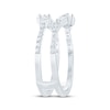 Thumbnail Image 2 of Now + Forever Lab-Grown Diamonds Marquise & Round-Cut Enhancer Ring 1/2 ct tw 14K White Gold