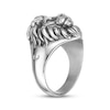 Thumbnail Image 2 of Men's Lion Head Ring Stainless Steel & Gray Ion Plating
