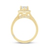 Thumbnail Image 3 of Monique Lhuillier Bliss Marquise-Cut Lab-Grown Diamond Halo Engagement Ring 2 ct tw 18K Yellow Gold