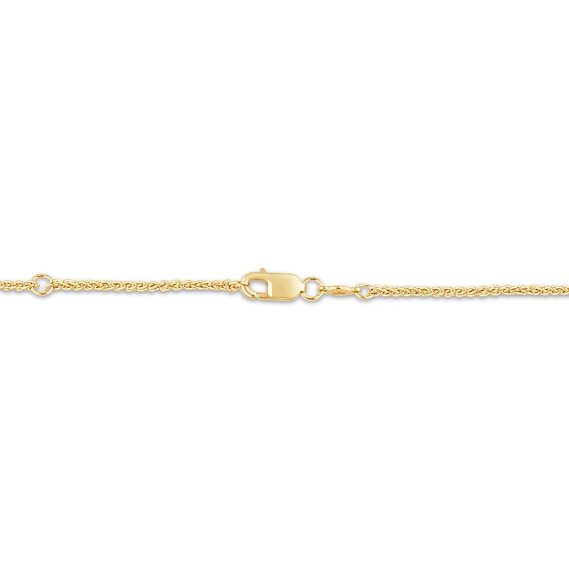 Main Image 2 of Monique Lhuillier Bliss Lab-Grown Diamond Disc Station Necklace 1/2 ct tw 24K Yellow Gold Vermeil Sterling Silver Sterling Silver 18"